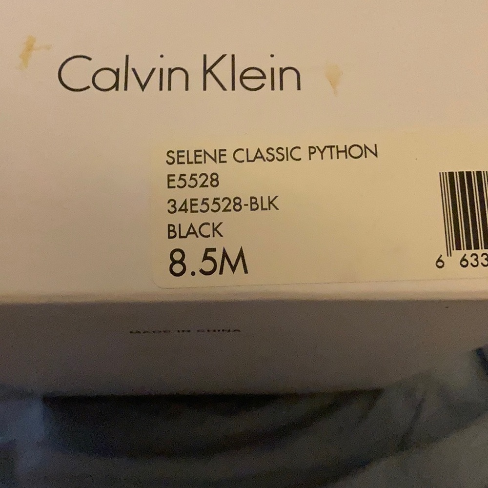 Calvin Klein Classic Python Black Pumps - image 2